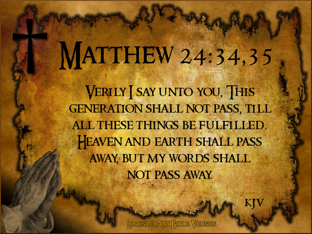 matthew 24 34 35