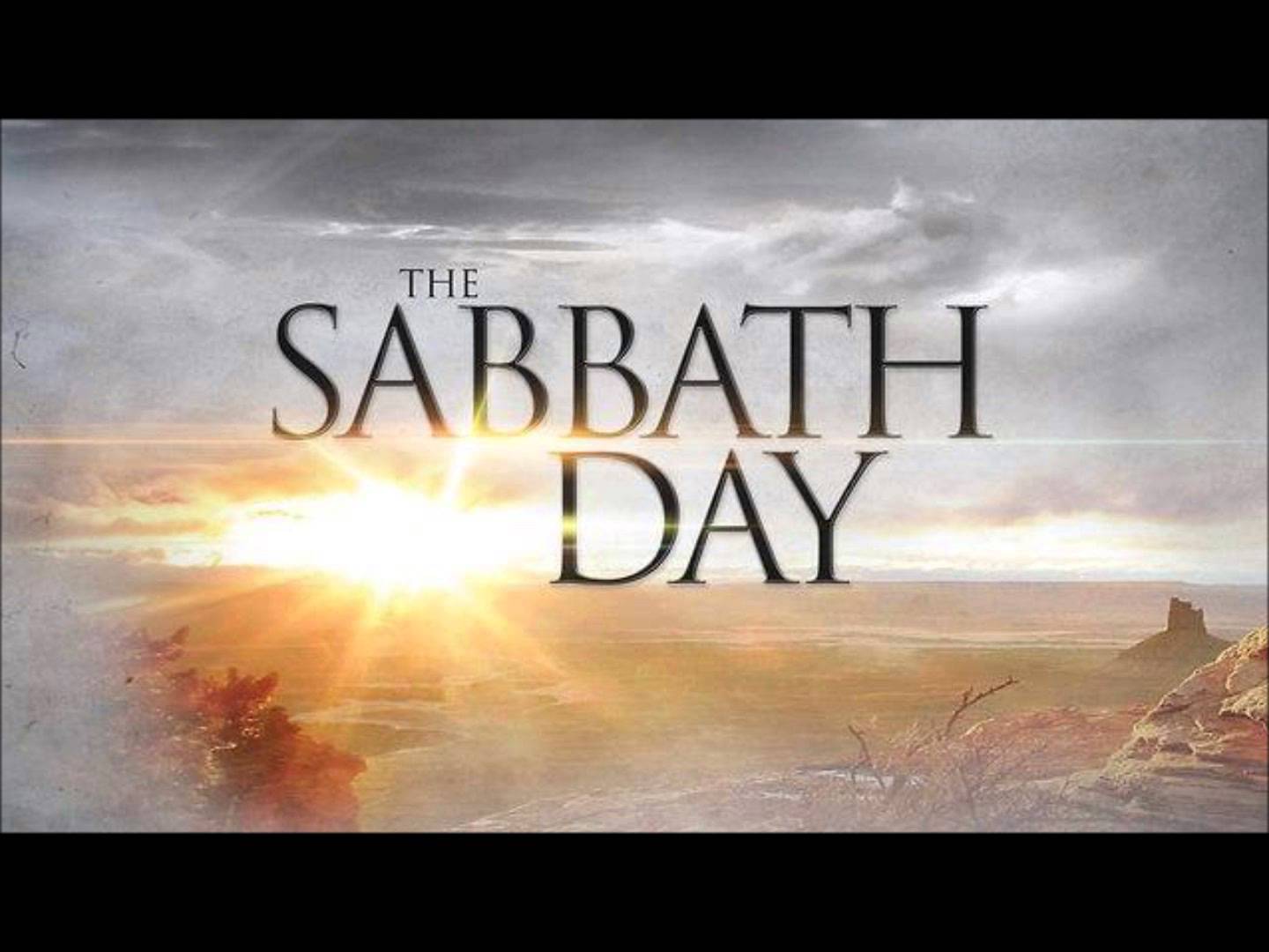 sabbath day - Commandment or Fulfilled?